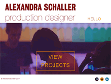 Tablet Screenshot of alexschaller.com